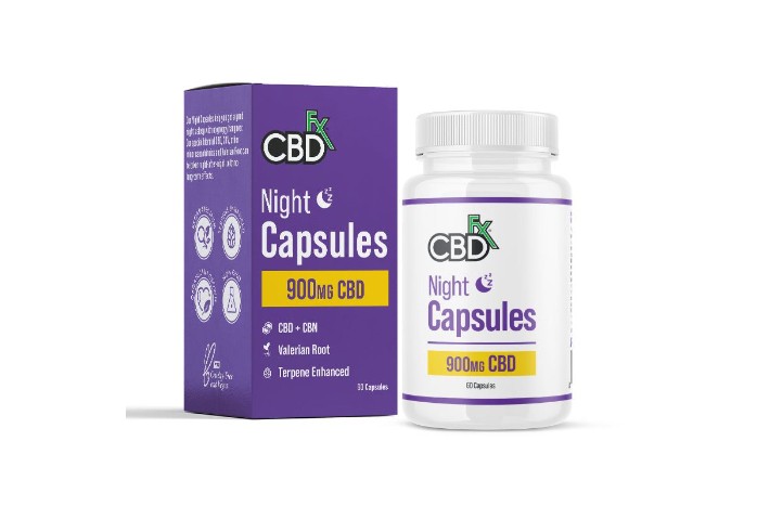 CAPSULE CBDfx CBD CBN Night Capsules