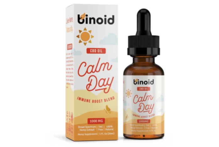 OIL Binoid Calm Day CBD Oil Immune Boost